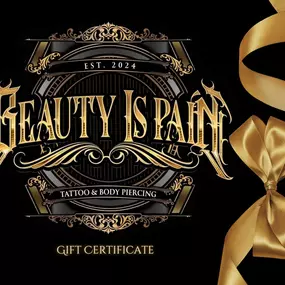Bild von Beauty is Pain Tattoo and Body Piercings