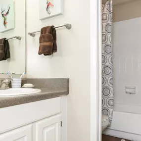 Bathroom With Bathtub at Alamo Park