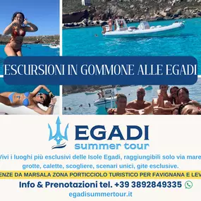 Bild von Egadi Summer Tour - Gite in gommone alle isole Egadi