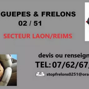 Bild von 02/51 STOP GUEPES & FRELONS  E.I Lefevre Sébastien