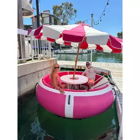 On the water!