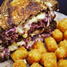 JBs Cafe Restaurant at Horseshoe Council Bluffs Reuben Sandwich
