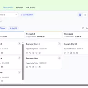 Example - Opportunities & Pipelines