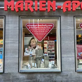 Aussenansicht der Arens Marien Apotheke