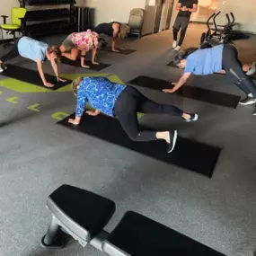 Looking for a workout that’s personalized and community-driven? 

At Alloy Personal Training Montgomery, our small group personal training sessions are the perfect mix of expert coaching, accountability, and fun. We keep fitness group sizes small so your coach can tailor each session to your goals, fitness level, and physical needs—whether you’re just getting started or looking to take your fitness to the next level.

Unlike crowded bootcamps or generic workout classes, our personalized group tr