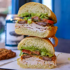 Fresh Turkey Club Sandwich On Sandwell's Fresh Baked Bread in Gramercy Park