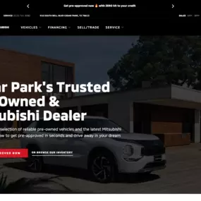 High-Converting Mitsubishi Dealership Websites
