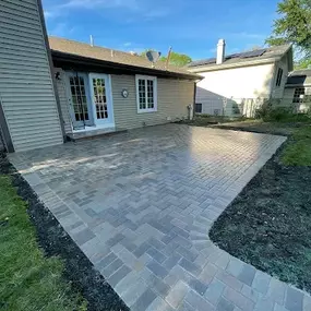 Gorgeous Paver Patio selected with our customized options that we offer