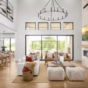 Spacious great rooms