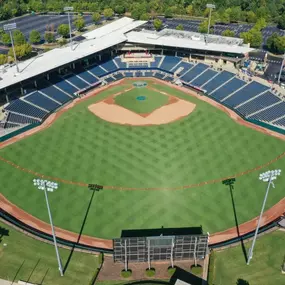 Cheer on the Gwinnett Stripers at nearby Coolray Field
