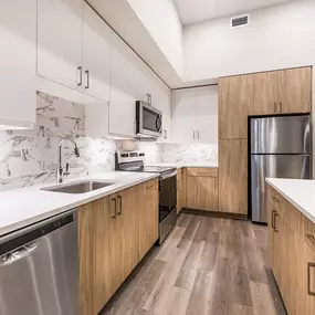 Modern well-equipped kitchen