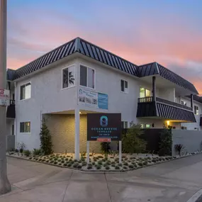 Front of building