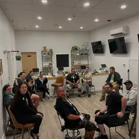 Staff training session at The Agriculturalist Dispensary in Fall River