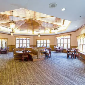 Our cozy community is the perfect balance of professionally trained staff in a peaceful home-like setting.