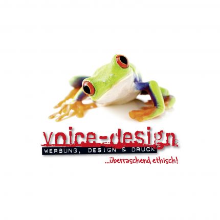 Logótipo de Voice-Design Werbung, Design & Druck