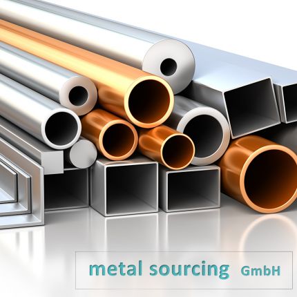 Logotipo de metal sourcing GmbH