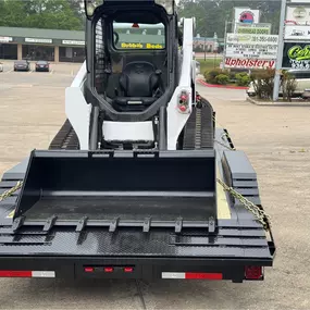 Skid Steer with Tooth Bucket