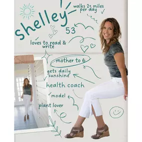 Hi again! I’m Shelley—Health Coach, wellness enthusiast, and believer in the beautiful way God designed our bodies to heal, thrive, and transform. My own journey of growth has shown me that true wellness touches every part of us: mind, body, and spirit. I hold high standards for the way I care for myself and coach others—not out of pressure, but out of deep respect for what’s possible when we partner with how we were created. If you’re ready for aligned, lasting transformation, I’m here for it—a