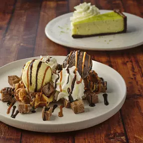 Desserts at Flaming Grill