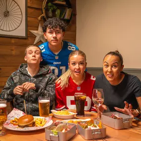 Enjoy live sports at Flaming Grill