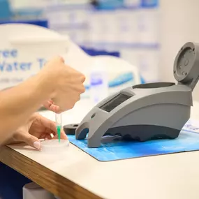 AccuBlue Testing Equipment Close-Up