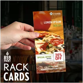 We offer same day printing* in-store for products such as flyers, posters, brochures, and more! You must be located in Lexington (or surrounding areas) to pick up your product.