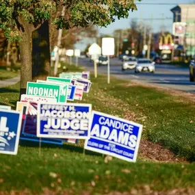 Make it super easy to boost visibility and give businesses a polished and professional look with Rigid signs.