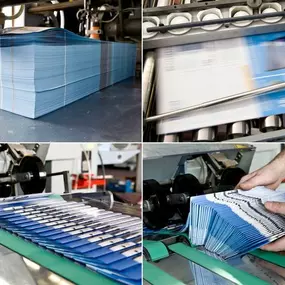 Our printing process utilizes the most advanced software on the market, in conjunction with our unique pre-press methods allow us to offer same day turnaround on a variety of printing products. The patented CCI quality system allows near perfect printing with little to no color variation and sharper cleaner images. A Closed Loop Color Scanning Spectro Densitometer further enhances the quality of our print production. In addition, our presses are linked to our prepress department for consistent c