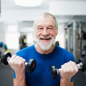 Fit retiree trains confidently thanks to fat-loss, muscle-preservation plan designed by TMC’s medical care team and NP.