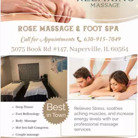 Asian Body Massage helps to relax the entire body, increases circulation of the blood and 
treats emotion, mind and spirit.