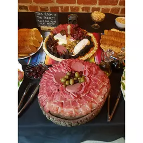 Fabulous food spread from one of Acme's private events