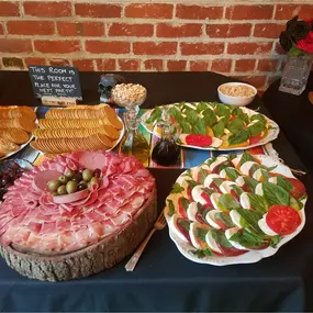 Fabulous food spread from one of Acme's private events