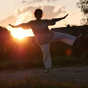 Bild von Taiji-Qigong mit Regine
