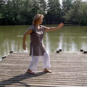 Bild von Taiji-Qigong mit Regine