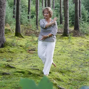 Bild von Taiji-Qigong mit Regine