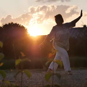 Bild von Taiji-Qigong mit Regine