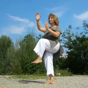 Bild von Taiji-Qigong mit Regine