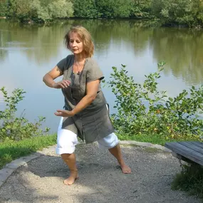 Bild von Taiji-Qigong mit Regine