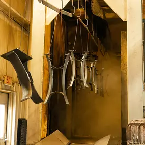 Powder coating provides both durability and aesthetics in one seamless process.