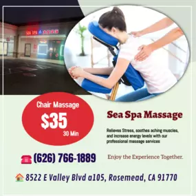 Chair massage is a type of massage therapy that is performed on a client while they are in a seated position. 
The  chair  is often a particular massage therapy portable chair that the client can 
comfortably sit or kneel on, with a head and face support.