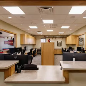 Dental Depot's Northwest OKC reception desk