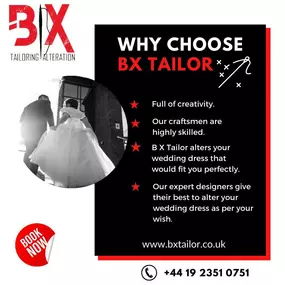 Bild von B X TAILOR & ALTERATION, Men & Women Suit Alterations