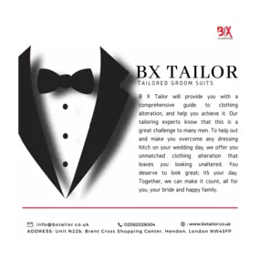 Bild von B X TAILOR & ALTERATION, Men & Women Suit Alterations