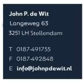 Hypotheken John P de Wit Assurantiën BV