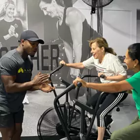 Looking for a personal trainer in Walnut Creek? 

At Alloy Personal Training Rossmoor, we specialize in small group personal training for adults 40 and over. Our expert certified fitness trainers create personalized workouts designed to improve strength, mobility, and overall health—without the pressure of a crowded gym.

Unlike typical one-on-one sessions with a private trainer, our model offers individualized attention in a motivating, supportive environment. Whether you’re looking for a femal