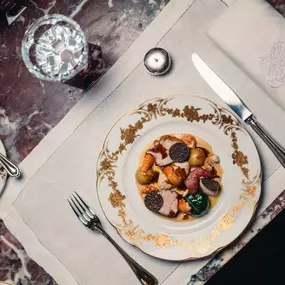 Hôtel Plaza Athénée, Jean Imbert au Plaza Athénée, Paris.