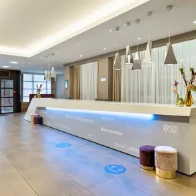 Front desk and entrance