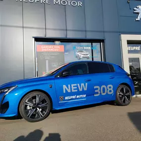 new Peugeot 308 au garage peugeot Neupré Motor