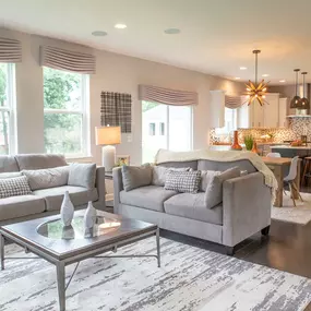 Jericho Model Home - Family Room
