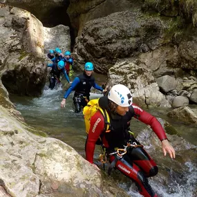 Bild von Canyoning Allgäu - Abenteuer & Schlucht